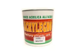 Colorificio Abruzzese Finition effet cire Peinture acrylique neutre pour bois à base d'eau 750ml