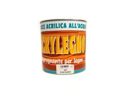 Colorificio Abruzzese Vernice acrilica impregnante Acrylegno 405 Castagno 750ml legno esterno interno