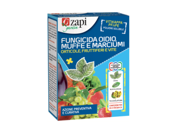 Zapi Garden Fongicide contre l'oïdium, la moisissure et la pourriture pour les fruits horticoles et la vigne Zapi Garden 500g