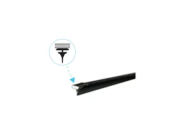 MAD Balais d'essuie-glace universels 13300 rail de balais d'essuie-glace 61 cm découpes MAD