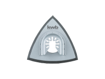 KWB Plateau de ponçage pour ponceuse Delta Quick Stick KWB