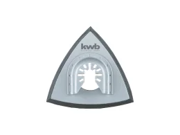 KWB Plateau de ponçage pour ponceuse Delta Quick Stick KWB