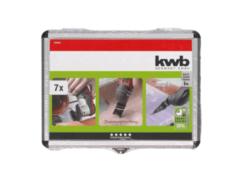 KWB 7 mallette d'accessoires pour l'outil multifonctionnel KWB à déclenchement rapide