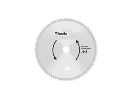 KWB Lama a disco KWB 160mm foro 16mm 100 denti TCT per sega circolare taglio legno