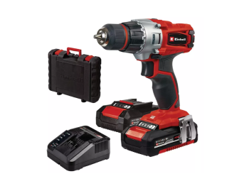 Einhell Einhell TE-CD 18/2 Li Cordless Drill Driver Kit 2 batteries 1.5 Ah case included