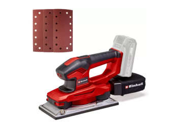 Einhell Einhell TE-OS 18/230 Li Ponceuse orbitale sans fil Seulement 3 papiers abrasifs