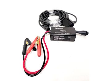 BlueBird Onduleur Bluebird 12V/24V plus câble avec bornes pour moissonneuse Olimpo