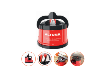 Altuna Aiguiseur de couteau Altuna en carbure de tungstène avec ventouse pour une fixation stable