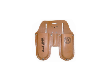 Altuna Mallette professionnelle en cuir Altuna avec passants de ceinture et trois compartiments pour les outils