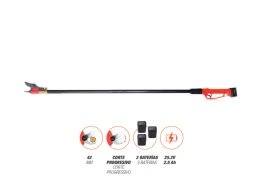 Altuna Forbici da potatura su asta 160cm Altuna taglio 42mm batterie 25.2V potenza 720W
