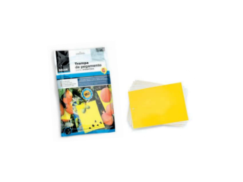 Bikain Paquet de 10 bandes adhésives pour insectes 15x20 cm Résistant aux UV et à l'eau Bikain