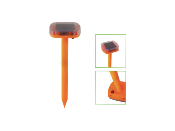 Bikain Taupes dissuasives sonores rechargeables Bikain résistantes au climat 10,5x9,5x38cm