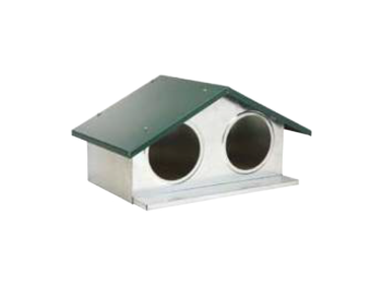 Ropet Nid de pigeon 1602 Ropet 2 trous 47x27 empilable galvanisé toit incliné