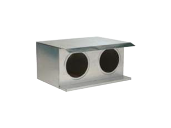 Ropet Nest 1604 Ropet deux trous 47x27cm toit plat galvanisé empilable