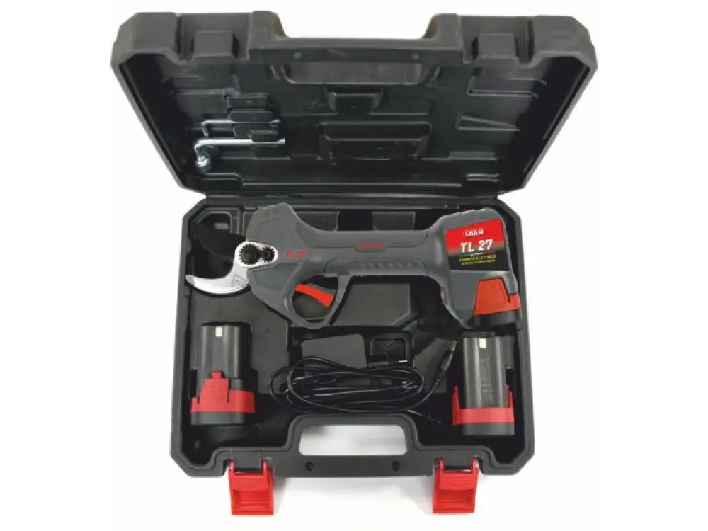 Forbice Per Potatura A Batteria LISAM TL 37 – Con Valigia, 2 Batterie 4,5Ah E Fodero - Foto 2