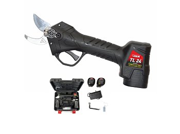 Lisam Lisam TL 24 sécateur sans fil avec moteur électrique et coupe de 24 mm