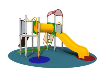 Giochipark Android Village 1505 Giochipark 2 tourelles tunnel de glissement FR 1176 5 utilisateurs