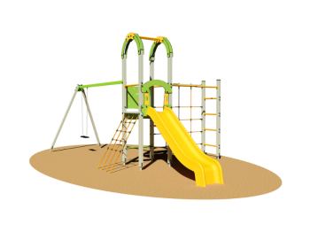 Giochipark Martin Village 942M RR Filet à grimper pour aire de jeux, balançoire, toboggan EN 1176