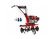 Italian Power Motoculteur Italian Power RG1.8-45 QD avec moteur Rato Motoculteur 60 cm avec essence et huile