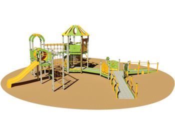 Giochipark Tabaqui Village 965 Aire de jeux H 430cm EN 1176 2-12 ans 30 utilisateurs 162sqm area