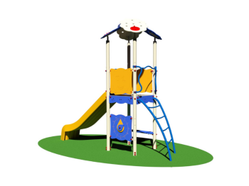 Giochipark Torretta Maria 977 SC Giochipark échelle accès 3-12 ans 6 utilisateurs surface 30 sqm