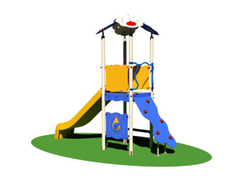 Giochipark Torretta Maria 977 RA Échelle de jeux H 355cm EN 1176 surface 30 sqm