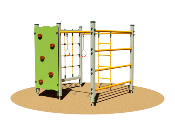 Giochipark Tapis de jeu Atlanta 713M Atlanta 713M aluminium montants anneaux 166x166cm