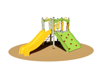 Giochipark Baghera 948M Giochipark cadre d'escalade 345x270x185h