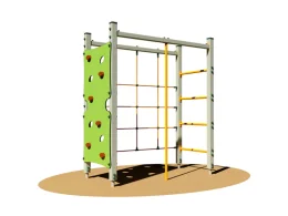 Giochipark Palestrina Jenetix 714 Giochipark arrampicata rete pertica spalliera 100x210x245h