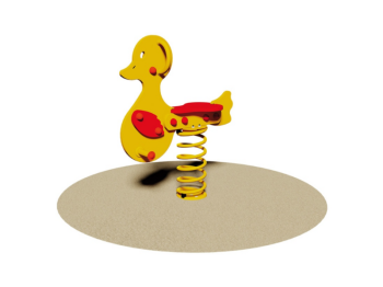 Giochipark Jeu à ressort Brigitta Duck 932 PEHD H52cm EN 1176 pour enfants 3-8