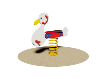 Giochipark Jeu de printemps Canard 508P multicouche okoumé H55cm EN 1176 enfants 3-8 ans