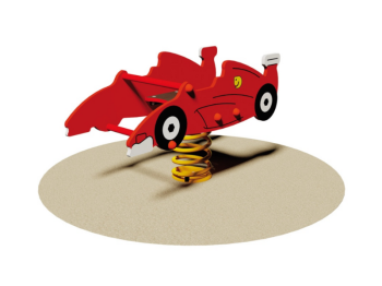 Giochipark Jouet voiture ressort 875 double coque H42cm EN 1176 enfants 2-8 ans