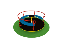 Giochipark Carousel Funny 1530 Ø152cm Giochipark 5 places EN 1176 pour enfants 3-8 ans