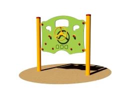 Giochipark Pannello Giochipark Supercar 301 acciaio Ø89mm HPL gioco inclusivo 3-8 anni