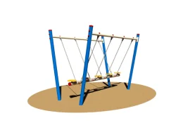 Giochipark Passerella James 885 Giochipark acciaio zincato EN 1176 6-12 anni 265x160x197h