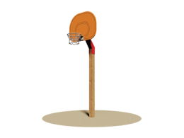Giochipark Canestro Super Basket Giochipark legno pino HPL acciaio zincato EN 1176