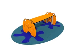 Giochipark Panchetta Frog 1256 Giochipark acciaio zincato HPL EN 1176 cm108x52x42h