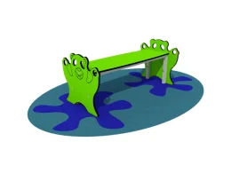 Giochipark Panchetta Joghi 1257 Giochipark acciaio zincato HPL cm108x52x47h