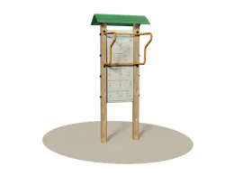 Giochipark Movimento Gambe e Spalle 3001 Giochipark cartello Dibond fitness outdoor