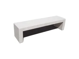 Giochipark Banc Venus 1629 Giochipark béton poli marbre travertin 200x50x50h