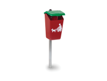 Giochipark Cestino Dog Toilette Pablo 207 Giochipark vetroresina 25lt Ø28x34h parchi