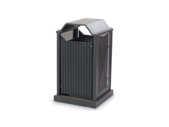 Giochipark Malte 274 Giochipark 96lt panier galvanisé peint 55x55x96h basculant