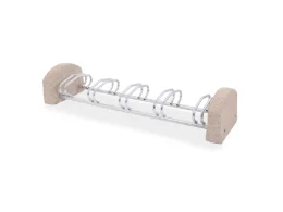Giochipark Portabici Rider 604 Giochipark rastrelliera cemento armato tubo acciaio