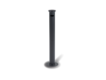 Giochipark Cendrier Venus 579 Giochipark acier galvanisé fixation au sol Ø12x87h