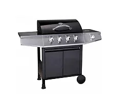 Fireplus Fireplus Style 4 barbecue à gaz avec 4 brûleurs et 1 brûleur latéral