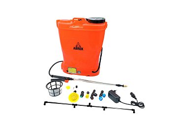 Abrek Pompe de pulvérisation à batterie Abrek Irrok Lance télescopique 16Lt