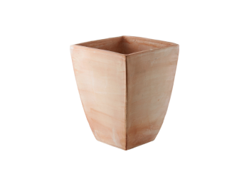 Antico Mestiere Vase pylône antique en terre cuite 40x40x48cm extérieur résistant au gel