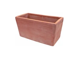 Antico Mestiere Cassetta rettangolare balcone terracotta Antico Mestiere 50x20 e 60x20 cm