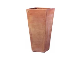 Antico Mestiere Vaso quadrato alto terracotta Antico Mestiere outdoor varie misure antigelivo
