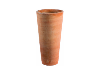 Vaso rotondo alto terracotta Antico Mestiere outdoor diametri 25 a 40 cm